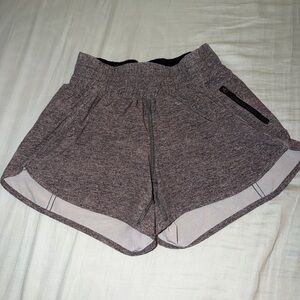 Women's Heather Gray Athletic Shorts